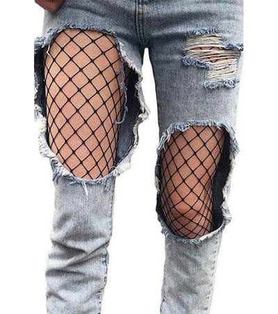 Pantys de red negras