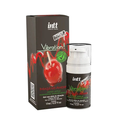 Vibration Power Maçã do Amor Gel Sensorial de Vibración, Pulsación y Calor | INTT