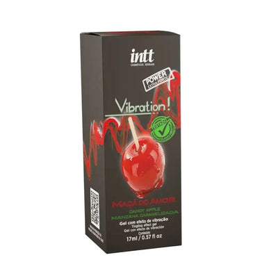 Vibration Power Maçã do Amor Gel Sensorial de Vibración, Pulsación y Calor | INTT