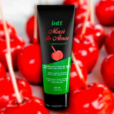 Lubricante Íntimo sabor Manzana 50g - Maçã do Amor INTT