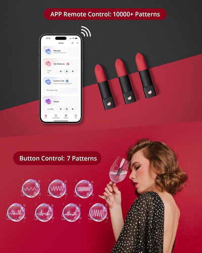 Mini Bala Vibrador Exomoon con APP