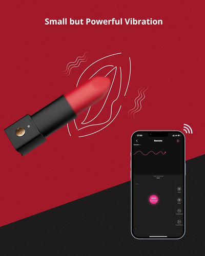 Mini Bala Vibrador Exomoon con APP