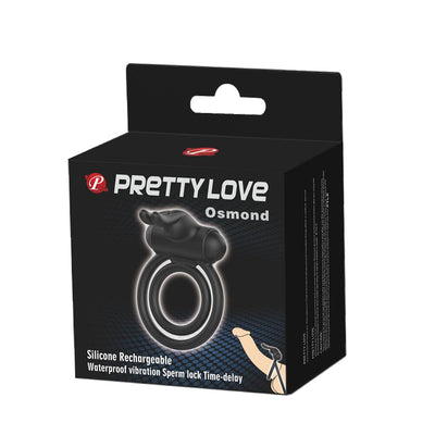 Osmond | Anillo Vibrador para Parejas con Estimulador de Clítoris | PRETTY LOVE