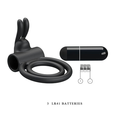 Osmond | Anillo Vibrador para Parejas con Estimulador de Clítoris | PRETTY LOVE