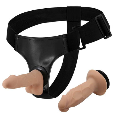 Strap On Doble dildos realísticos intercambiables