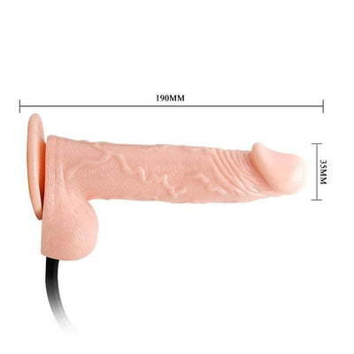Dildo Inflable con Ventosa
