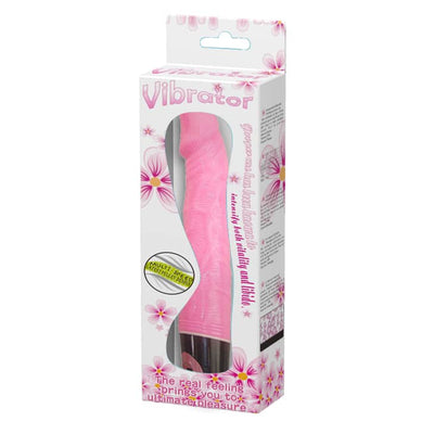 Vibrador Realista Multivelocidad 21,5 cm Texturizado - Pretty Love