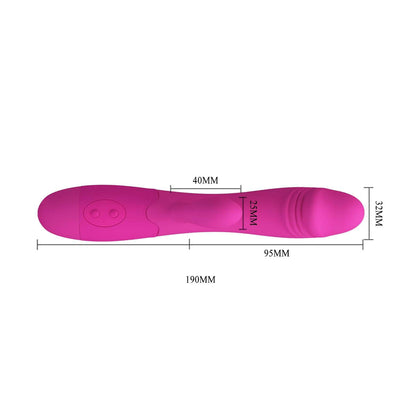Vibrador Doble Estimulación Snappy Recargable