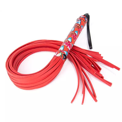 Latigo BDSM rojo