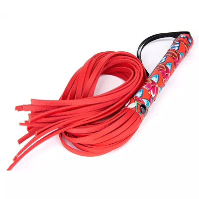 Latigo BDSM rojo