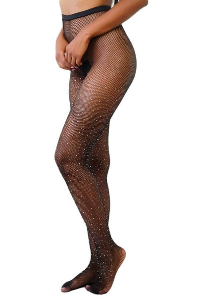 Panty Malla Negra Galaxy