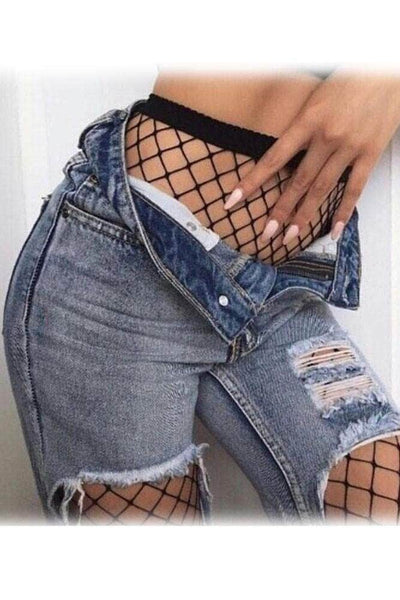 Pantys de red negras - Starsex