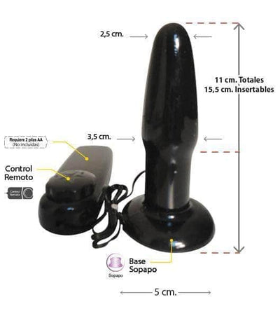 Vibrador Dilatador Anal Starsex - Starsex
