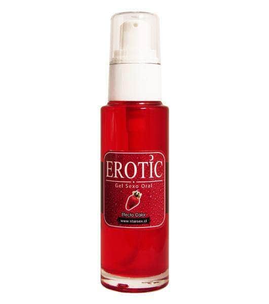 Gel Comestible Efecto Calor Sabor Frutilla 50 ml – Starsex