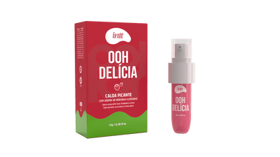 Gel para sexo oral con sabor Frutilla  11g - Ooh Delícia INTT