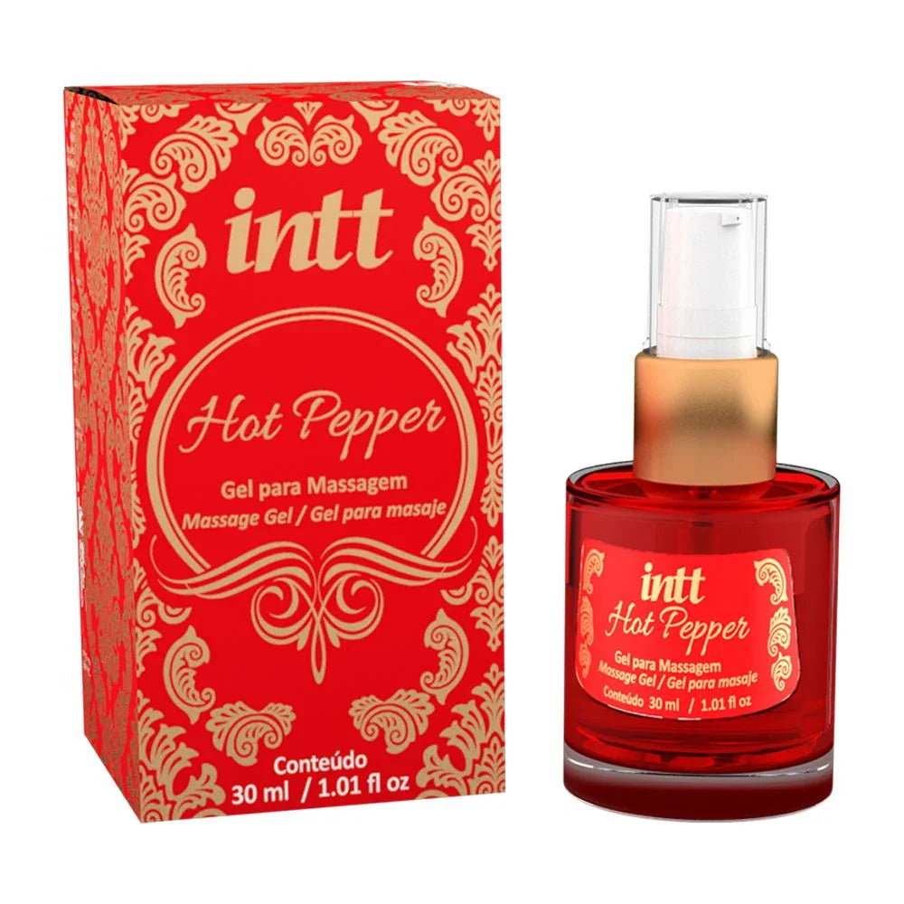 Hot Pepper 30ml | Gel Unisex Efecto Calor Intenso INTT