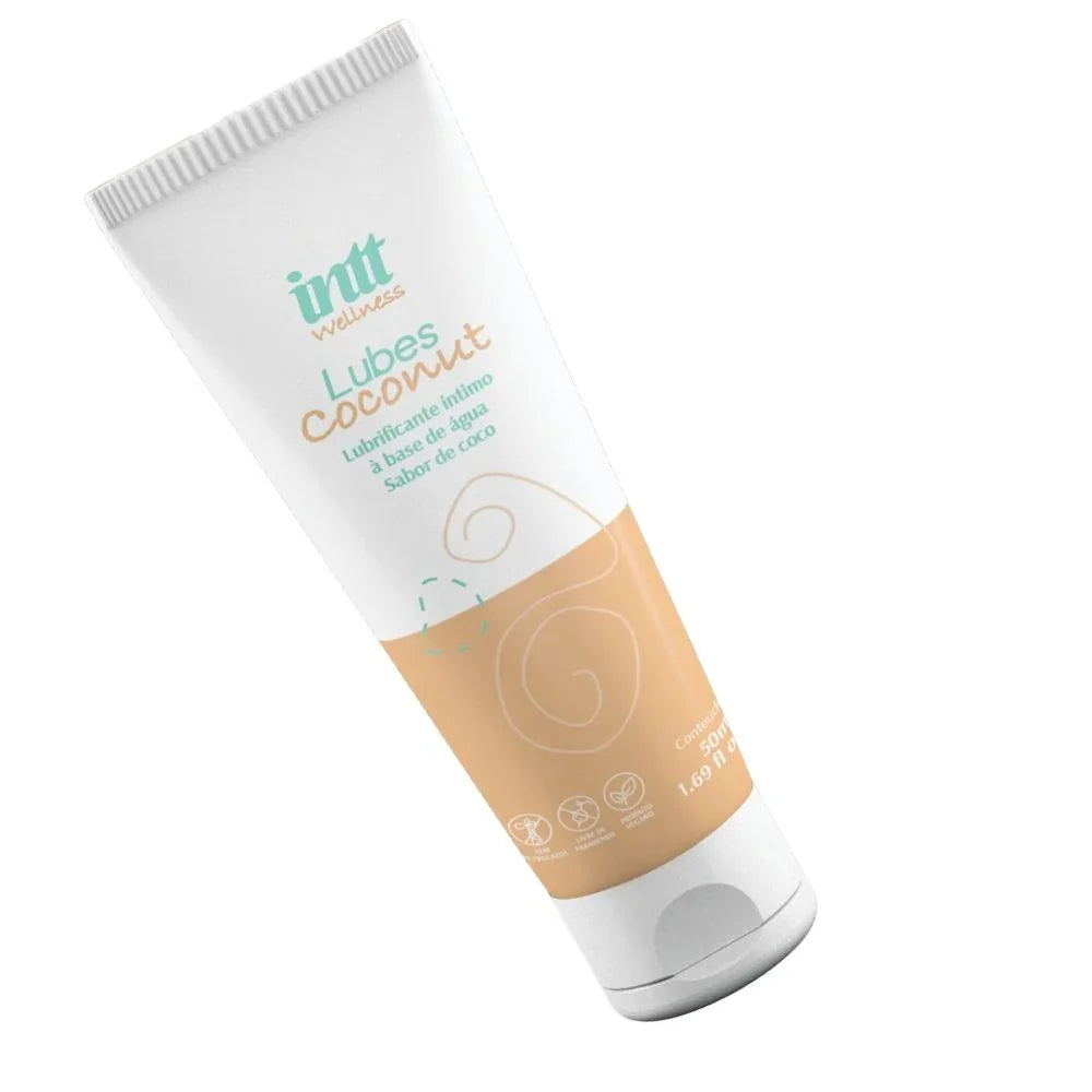 Lubes Coconut 50g | Lubricante Íntimo Sabor Coco INTT