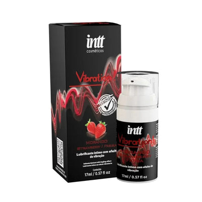 Vibration Morango – Gel Vibrante, Pulsante y Caliente 17 ml | INTT