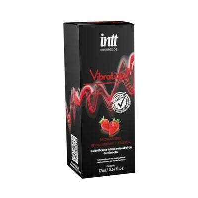Vibration Morango – Gel Vibrante, Pulsante y Caliente 17 ml | INTT