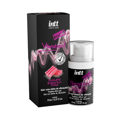 Vibration Power Chiclete – Gel Vibrante, Pulsante y Caliente 17 ml | INTT