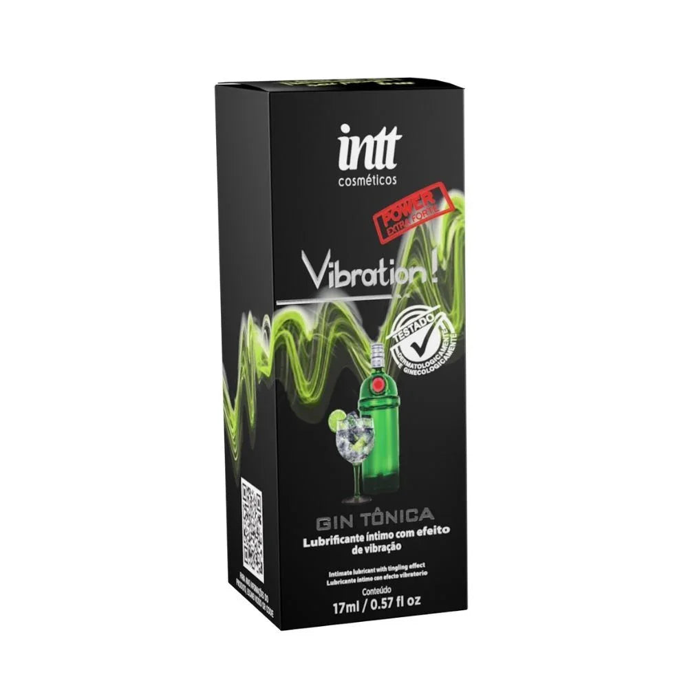 Vibration Power Gin Tónica Gel Sensorial de Vibración, Pulsación y Calor | INTT