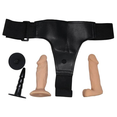 Strap On Doble dildos realísticos intercambiables
