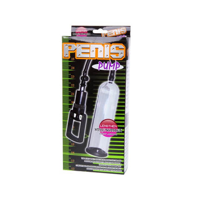 Bomba de Vacío para Pene 19 cm con Sistema de Presión - Pretty Love