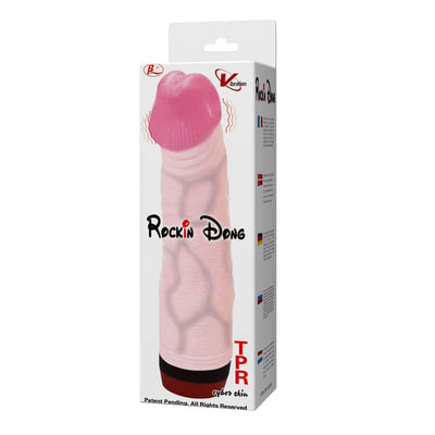 Vibrador Realista Rockin Dong Multivelocidad - Pretty Love