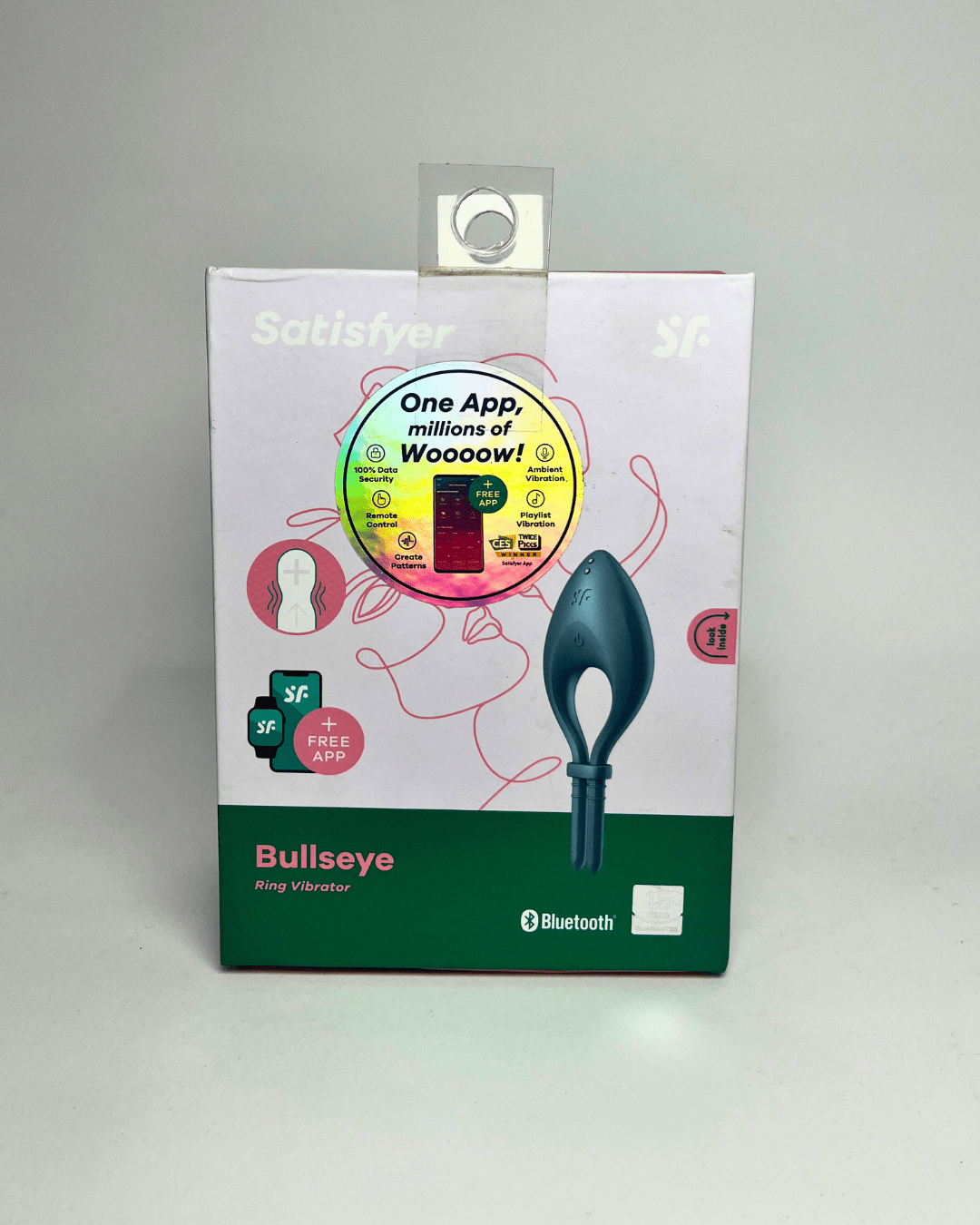 Anillo Vibrador Satisfyer con App Bullseye