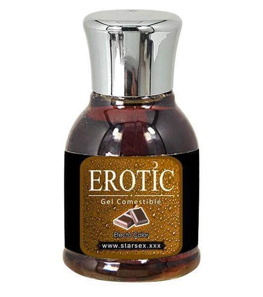 Gel de Masaje Efecto Calor Chocolate Comestible 30 ml Erotic - Starsex