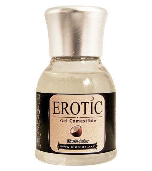 Gel de Masaje Efecto Calor Comestible Coco 30 ml Erotic - Starsex
