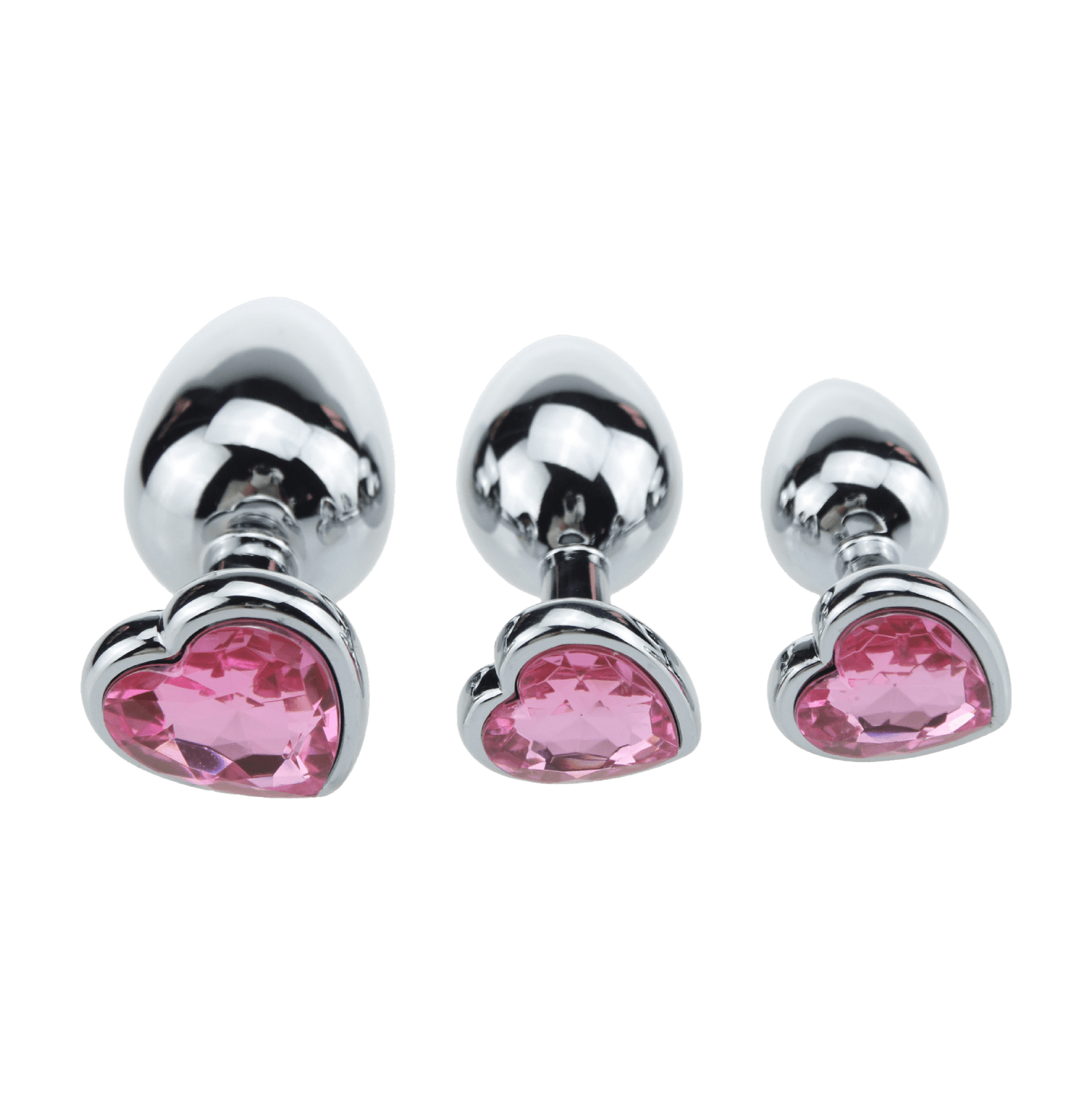 Kit de Plug Anal Metal Talla S, M y L