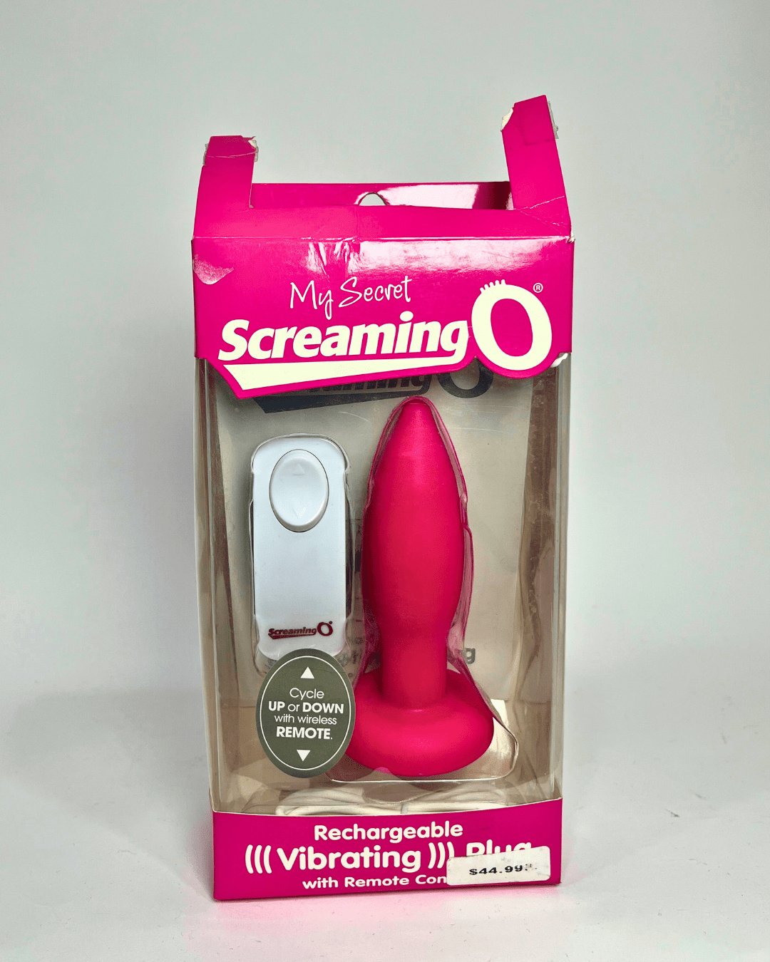 Vibrador Plug Anal - Talla L