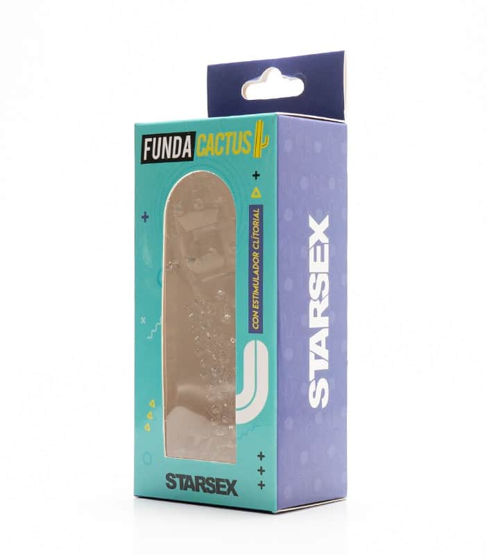 Funda Peneana Texturizada Cactus 12,5 cm - STARSEX