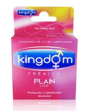 PRESERVATIVO KINGDOM PREMIUM LISO RESISTENTE x3