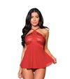 Babydoll Encaje Rojo Lidia - Starsex