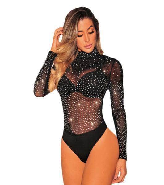 Body Elasticado Brillos - Stella - Starsex
