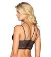 Bralette De Encaje Negro Con Tiras - Necklace - Starsex