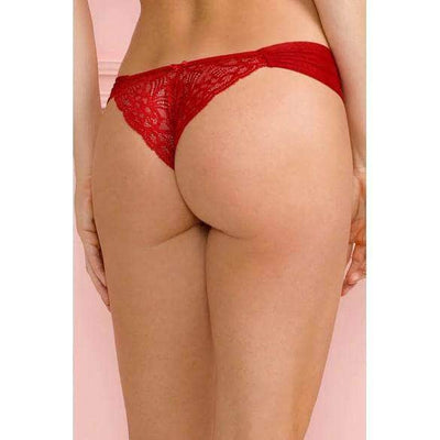 Tanga de encaje roja seducción - Starsex