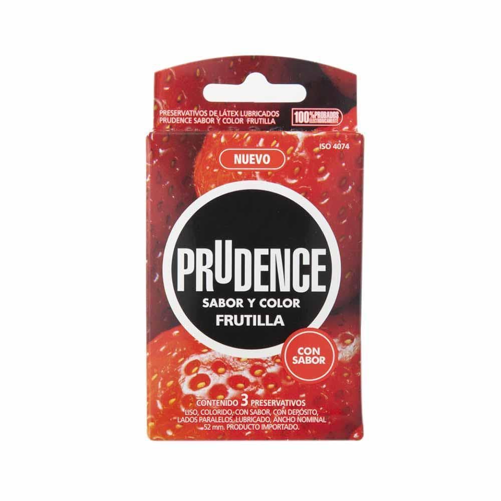 Preservativo Prudence Frutilla - Starsex