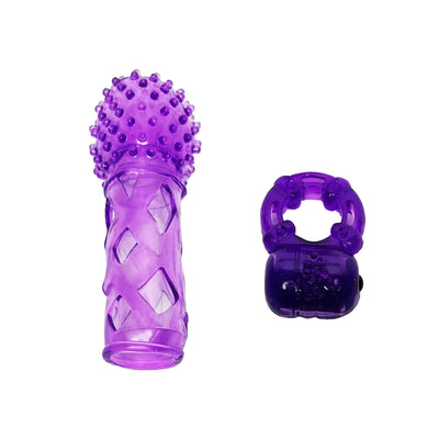 Kit Anillo Vibrador - Funda para Pene